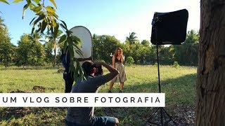 VLOG KARLY MODELANDO FOTOS COM REBATEDOR E DIFUSOR FLASH EM ENSAIO EXTERNO E MAIS [upl. by Lorita665]