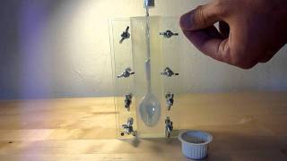 Creating a gallium spoon with DIY kit [upl. by Jehiah]