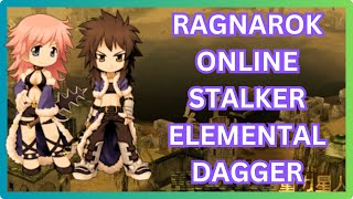 Ragnarok Online Pre Renewal Rogue to Stalker Elemental Damascus Playthrough [upl. by Naujej]