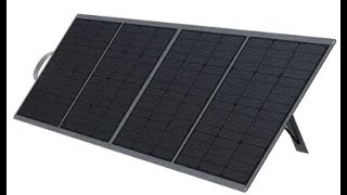 DaranEner SP300 300W Foldable Solar Panel Adjustable Stand IP54 Waterproof EU9NL [upl. by Hedi]