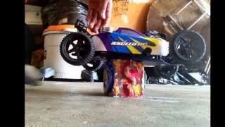 Nitro rc car full throttle [upl. by Eddina]