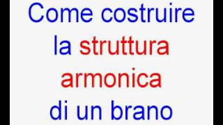 Lezioni di musica Composizione come si costruisce la struttura armonica di un brano parte 1 [upl. by Granny]