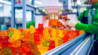 How GUMMY CANDY is Made [upl. by Einamrej]