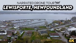 🌊✨ Lewisporte Newfoundland Aerial 4K Drone Adventure 🚁🏞️ [upl. by Stafford234]