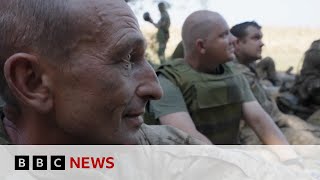 Ukrainian armys newest recruits prepare for war  BBC News [upl. by Ettenav896]