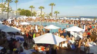 Champagne Spray  Ocean Club Marbella [upl. by Ajnek]