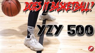 Does It Basketball Adidas Yeezy 500 Desert Rat quotBlushquot [upl. by Stroud511]