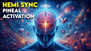 Unlock Your Pineal Gland With This Sound  Hemi Sync Version [upl. by Lledner]