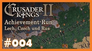 Crusader Kings 2 👑 Lech Czech und Rus  Russkaya Pravda  004 👑 MegaAchievement Run Deutsch [upl. by Ennayelhsa729]