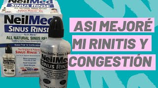 Lavado Nasal NEILMED Sinus Rinse  Casi me lo TRAGO 😰 [upl. by Proud]