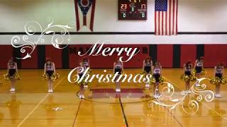 Christmas Cheer  MMS 7th amp 8th Grade Cheerleaders 122117 [upl. by Rochell]