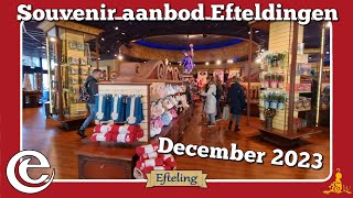 Efteling Souvenir aanbod Efteldingen december 2023 [upl. by Ardnik]