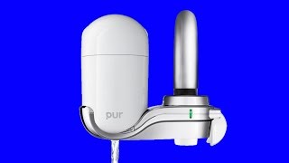 How to Install New Pur Faucet Water Filters Plumbing Tutorial [upl. by Aidam]