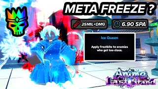 NEW RUKIA BANKAI Unit META Freeze  ROBLOX Anime Last Stand [upl. by Loftis]