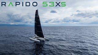 Rapido 53XS Sailing footage [upl. by Ahcsim]