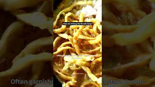 Facts About Thai Food  Khao Soi 1 [upl. by Anitsirhcairam]