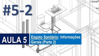 Instalações Hidrossanitárias  AULA 5 – Esgoto Sanitário Informações Gerais Parte 2 [upl. by Ayirp]