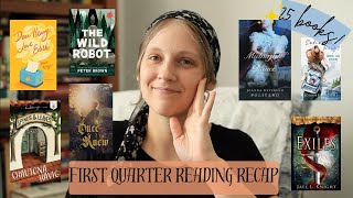 2024 First Quarter Reading Recap 📚 Christian Fantasy Midgrade Romance  more [upl. by Temme]