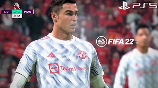 FIFA 22  Liverpool vs Manchester United  PS5 Next Gen Gameplay  Premier League Full Match  4K [upl. by Dott889]