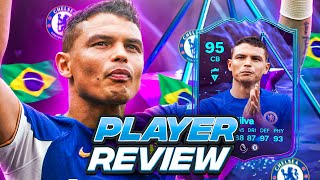 95 END OF AN ERA THIAGO SILVA SBC PLAYER REVIEW EOAE PREMIUM SBC  FC 24 ULTIMATE TEAM [upl. by Stagg]