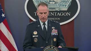 Raw Video Pentagon reacts to Iran bombing Israel [upl. by Kampmeier]