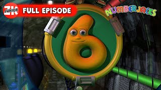 Tricky Sixes  Numberjacks  Full Episode  Season 1 Episode 25 [upl. by Hakkeber]