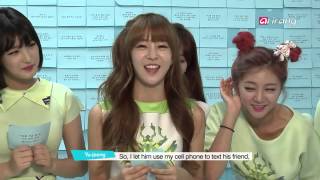 Pops in Seoul  LABOUM라붐  Pitapat두근두근  Interview [upl. by Kira]