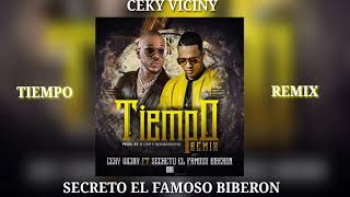 Ceky Viciny X Secreto El Famoso Biberón Tiempo Remix LetraLyrics UrbanLetras TV [upl. by Ativla]