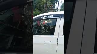 Alto K10 stickering modified 🏍️stickering modified youtubershorts video viralreels [upl. by Onitnas]