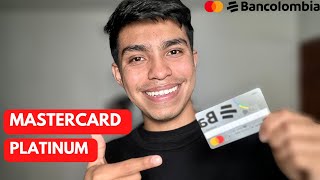 Mastercard Platinum de Bancolombia ¿Vale la Pena  Review 2022 [upl. by Iggam]