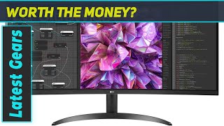 LG 34WQ60CBAUS 34 UltraWide QHD IPS HDR 10 Monitor Review [upl. by Reinaldos]