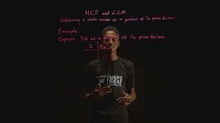 JSS1  Mathematics  HCF and LCM  Expressing whole number as a product of its prime factors  1 [upl. by Natty]