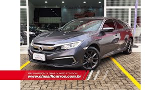 Honda Civic LX 20 Flex Automático 2020 [upl. by Htiderem]