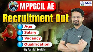 MPPGCL AE Recruitment 2024 Update  MPPGCL AE Vacancy 2024  MPPGCL Salary Eligibility  MPPGCL AE [upl. by Vial778]