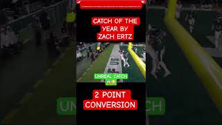 Zach Ertzs INSANE TOE TAP CATCH Gives Commanders A Chance [upl. by Sheelah]