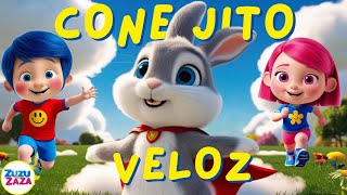 Conejito veloz  Zuzu y Zaza  Canción infantil [upl. by Ettezel]