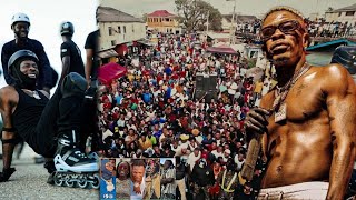 Shatta Wale Recruited All Dancehall Artist In Accra On This Song [upl. by Nujra]