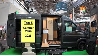 Top 5 CamperVans for 2025 [upl. by Atniuqal989]