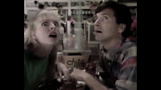 Chilis 1992 quotThursday Fajitasquot Restaurant Commercial VHS Footage [upl. by Keraj]