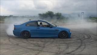 BMW E46 M3 KOMPRESSOR Stage 3 Drag amp Drift  Georgia Batumi City  Manuchar Beridze [upl. by Garvey567]