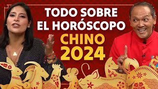 HORÓSCOPO CHINO 2024 Las predicciones según tu signo en el AÑO DEL DRAGÓN de madera [upl. by Inalial]