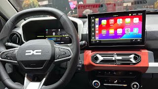 2024 Dacia Spring Apple CarPlay [upl. by Burrton]