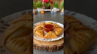 Trending recipe of crispy mini samosa shorts samosa snacks potato [upl. by Edik]