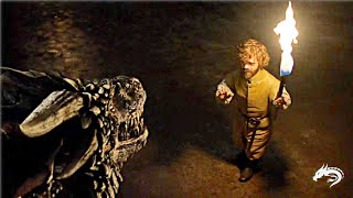 Tyrion the Brave releases the Dragons  Game of Thrones [upl. by Strep]