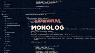 Pamungkas  Monolog Lyrics Video [upl. by Aseeram576]