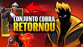 🔴 FREE FIRE AO VIVO 🔴 SKIN DO COBRA DE VOLTA  BLACKN444 FREE FIRE  LIVE ON [upl. by Algernon60]