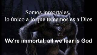 Powerwolf Werewolf of Armenia subtitulado español [upl. by Rebmeced]