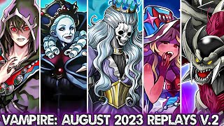 Yugioh  Vampire Zombie World Deck Version 20  Combos amp Decklist and Test Replays  August 2023 [upl. by Assin]