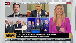 R SIGHIARTĂU PNL ALEGERI PARLAMENTARE ȘI PREZIDENȚIALE NOIEMBRIE ȘI DECEMBRIEȘtiri B1TV4 iulie [upl. by Emmey3]