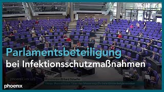 Debatte im Bundestag zur Parlamentsbeteiligung bei Infektionsschutzmaßnahmen am 291020 [upl. by Lareena]